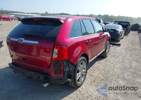 2014 Ford Edge Limited from USA, damaged, VIN 2FMDK4KC5EBA15850